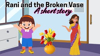Detalles Rani and the Broken Vase 🏺 | Moral Story for Kids | Honesty is the Best Policy Guía