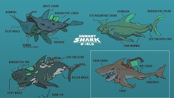 ATOMIC SHARK ORIGINAL DESIGN - Hungry Shark World