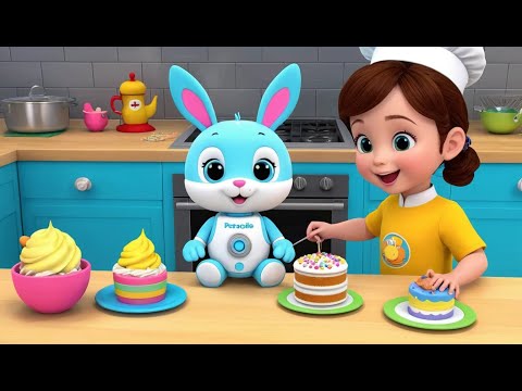 Pat A Cake Robot Baker Fun Baking Adventure Song For Toddlers Nursery Rhymes 2025 Animated Song 