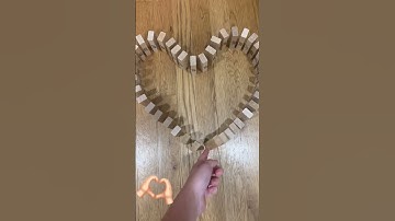 𝕁𝕖𝕟𝕘𝕒 𝕓𝕝𝕠𝕔𝕜𝕤 𝔸𝕣𝕥 ❤️ #art #heart #jengablocksdiys #jenga #jengablocks #dominos