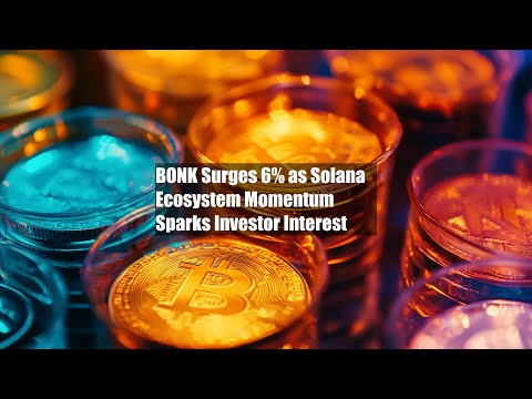 BONK Melonjak 6% Seiring Momentum Ekosistem Solana yang Memicu Minat Investor