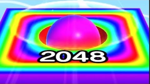 BALL RUN 2048  - All  Levels Gameplay IOS  (Part 40).