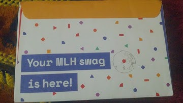 Major League Hacking (MLH) Swags -  Global Hack Week (GHW) Swags Unboxing | Stickers Abdul Rehman