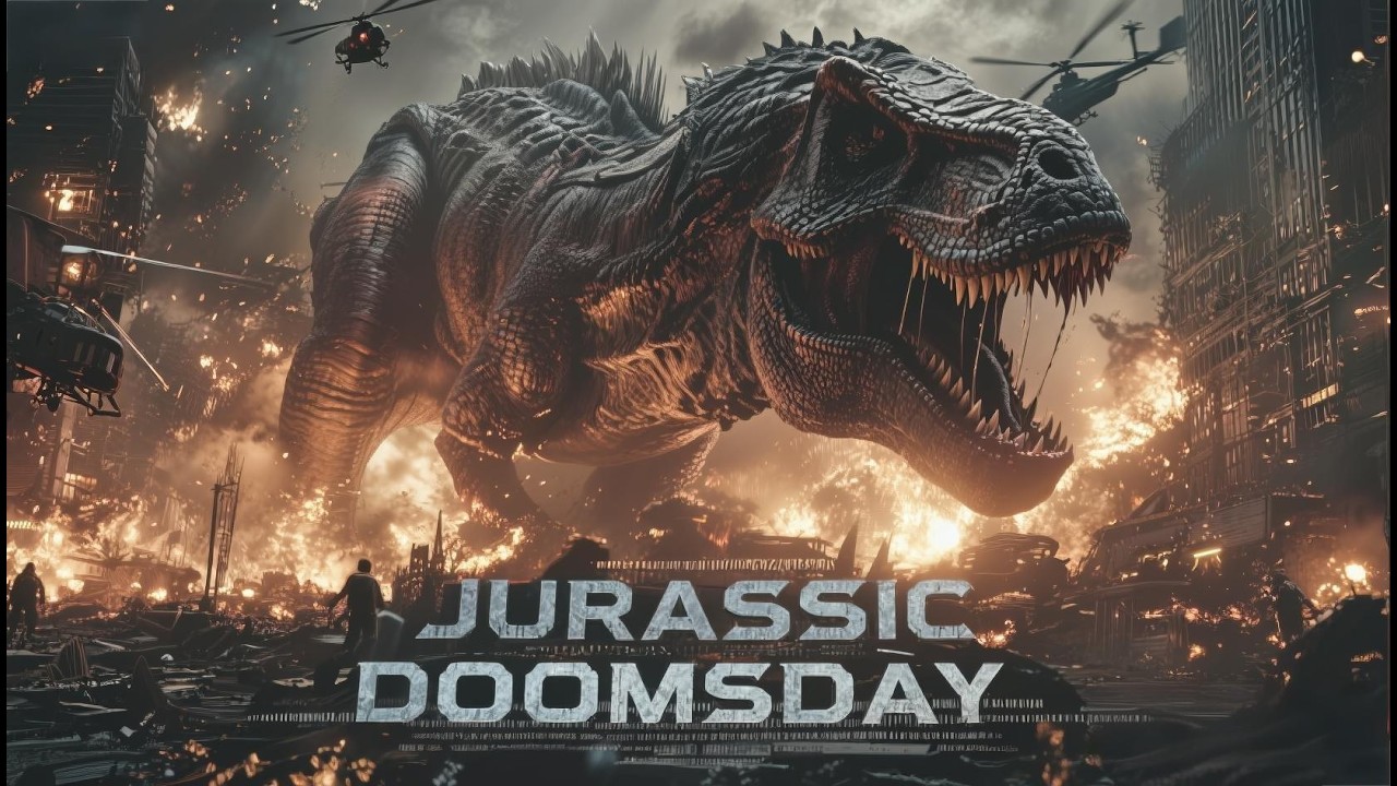【Jurassic Doomsday】A mutant beast breaks free from the lab—apocalypse begins! #movie #action #film
