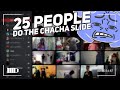 25 discord members do the Cha Cha Slide on discord