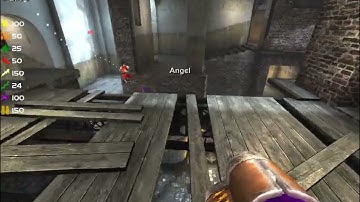 Quake Live - Testing out CRT Monitor 1600x1200 75hz