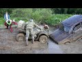 Niva VS Toyota Land cruiser или "Саня газуй"