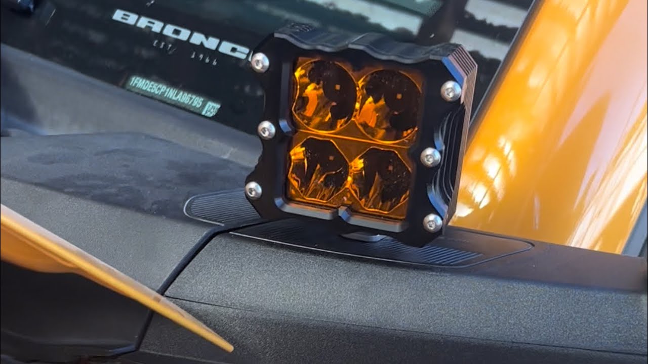 Heretic Amber Bronco 6g Ditch lights