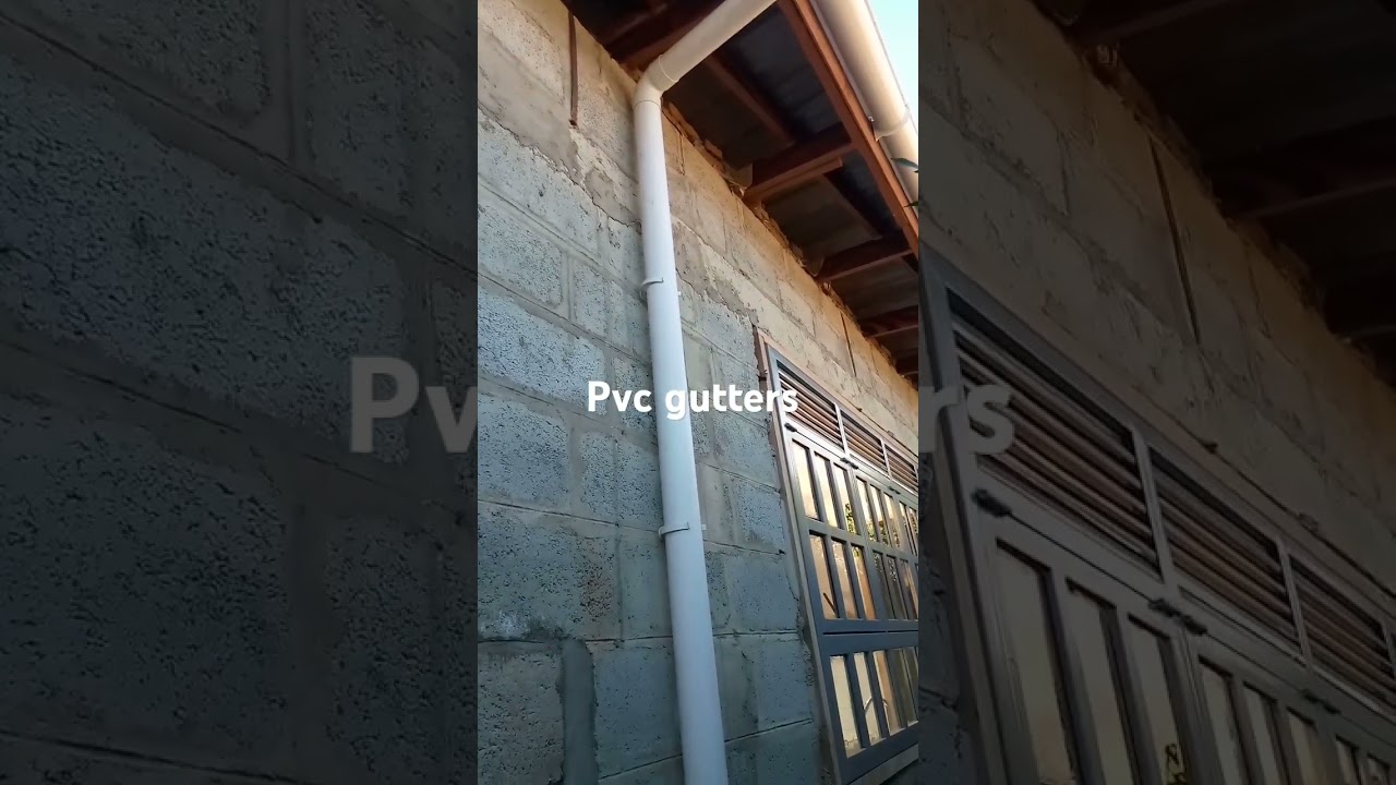 Install gutters on house