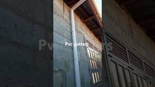 Install gutters on house