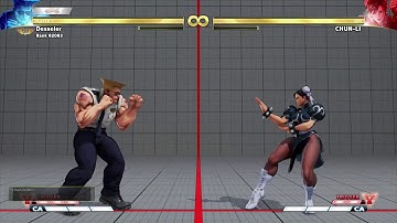 A short Guile 2-hit combo video