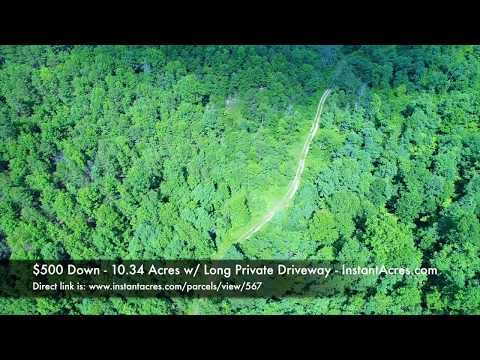 $500 Down - 10+ Acres on County Road next to National Forest in MO - Drone Video ID#PG1011