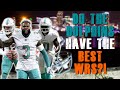 Do the miami dolphins have the best wide receiver corp