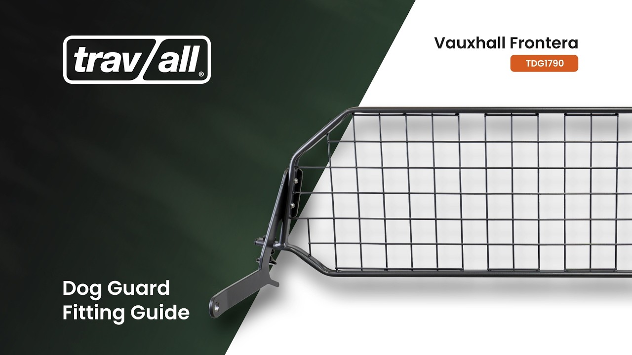 Dog Guard Fitting Instructions | Vauxhall Frontera (2025-)