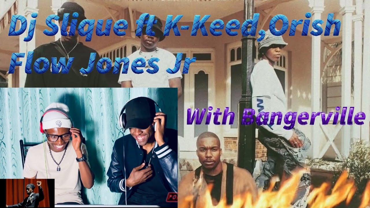 Dj Slique (BANGERVILLE) Ft K-keed, Orish & Flow Jones Jr | Official Music Video | Reaction | Hip Hop