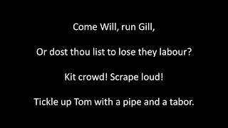 Joan, to the Maypole Away Let Us On instr