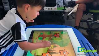 Celebrity Interactive display table for kids Wealth