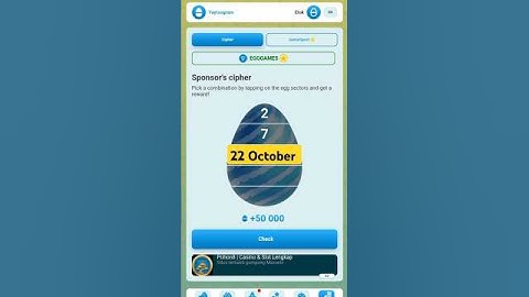 YAYTSOGRAM Cipher Code 22 October | Daily Cipher Code Today | YAYTSOGRAM Cipher Today