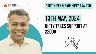 NIFTY and BANKNIFTY Analysis for tomorrow 13 May