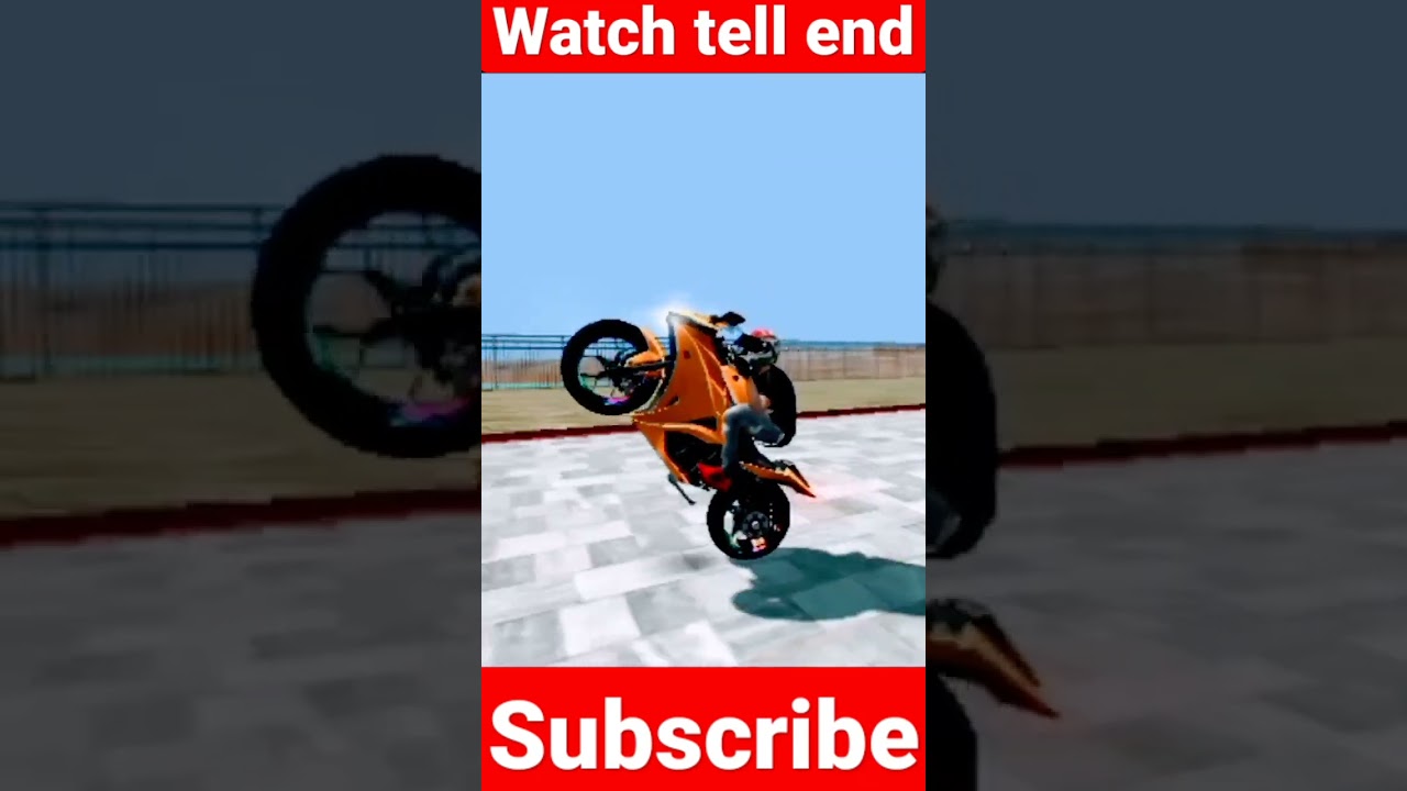 xtream moter bike gameplay wheelie stunt in slow motion#short #youtube