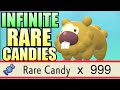 INFINITE Rare Candies Glitch (No Cloning needed) in Pokemon Brilliant Diamond Shining Pearl