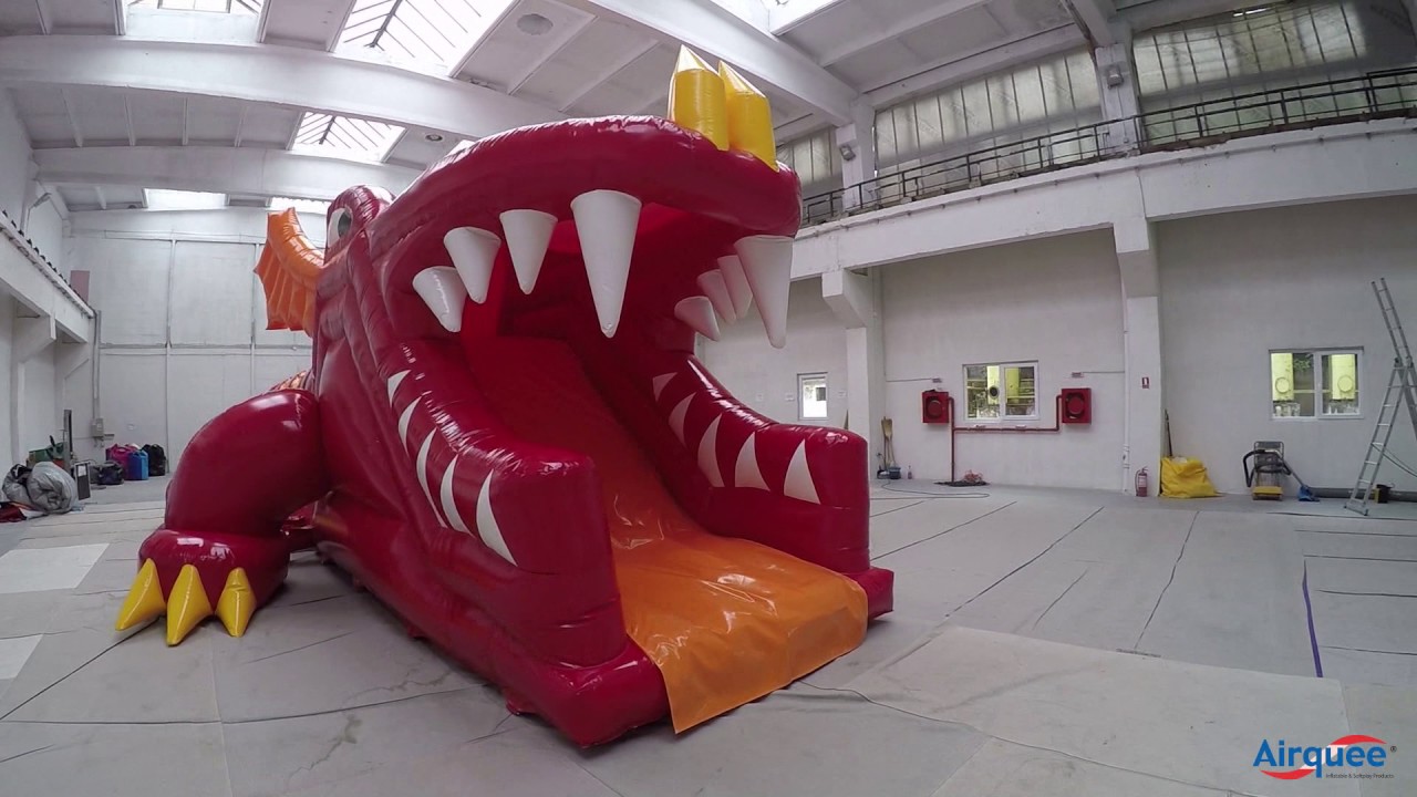 inflatable world Airquee's 2 Part Dragon Assault Course AQ5194