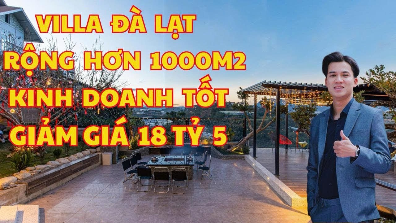 Villa Xô Viết Nghệ Tĩnh - Rộng rãi hiện đại và View trực diện đồi Thông Đà Lạt 
