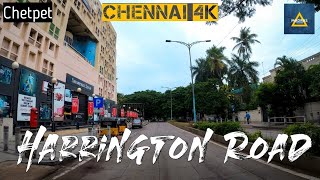 Chennai 4K | Harrington Road | Chetpet | One of the Greenest Roads in Chennai