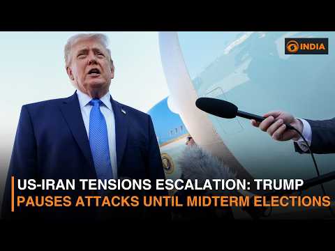 US-Iran Tensions Escalation: Trump Pauses Attacks Until Midterm Elections