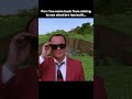 Pov: You come back from Mining to see what bro has built...#minecraft #minecraftmemes #waitforit