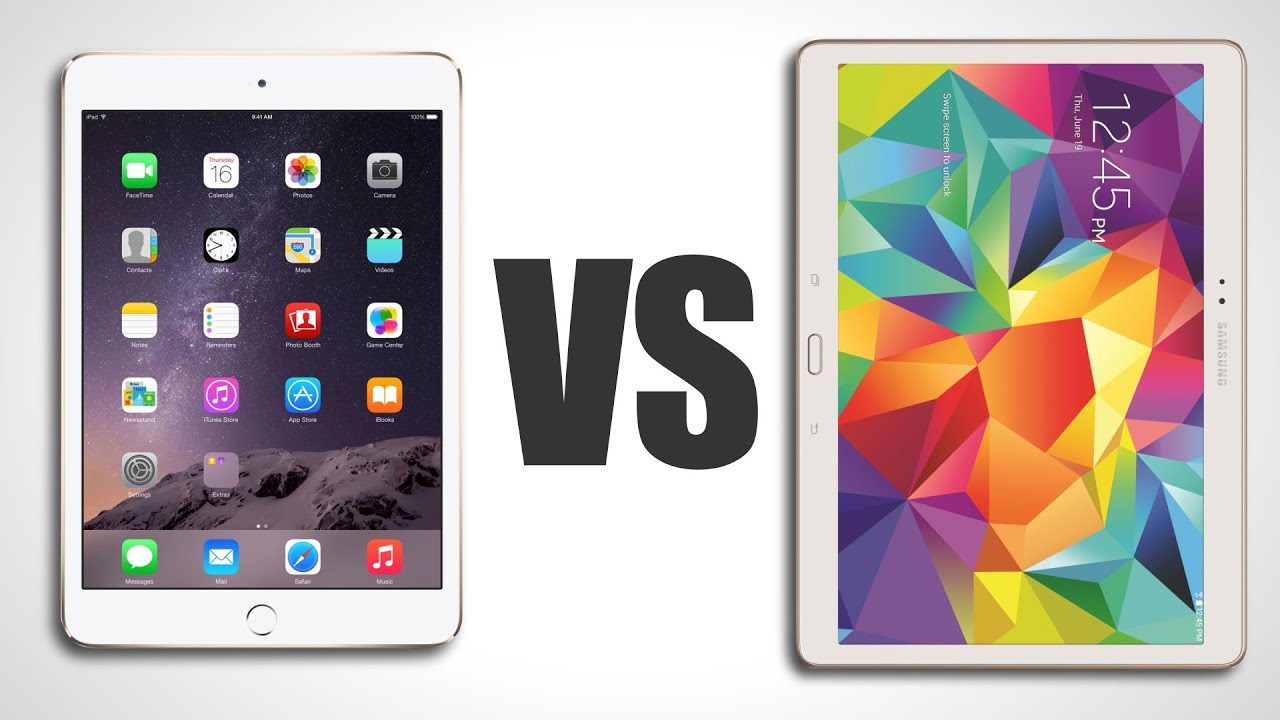 Samsung Tab S6 Vs Ipad