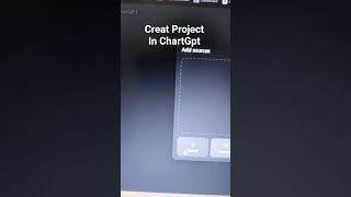 How To Create Project In ChartGpt|| ChartGpt Ma Project Kasa Banaya|| #shorts #chartgpt