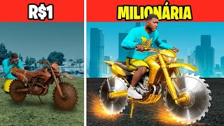 ¡MOTOSIERRA DE $1 A MILLONARIA en GTA 5!