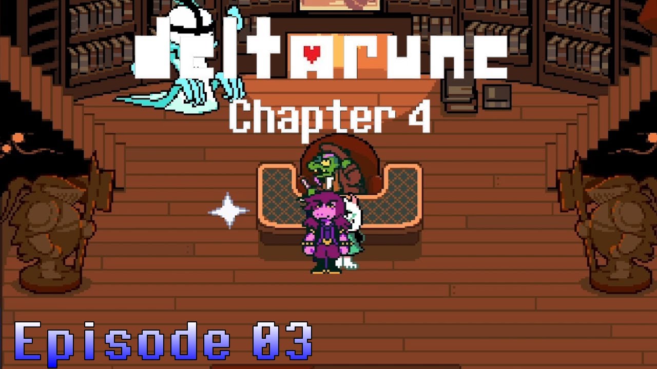 Old Man Gerson's Library | Deltarune Chapter 4 | [Episode 3] | Blind ...