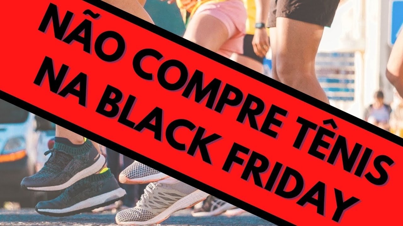 black friday tenis corrida