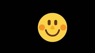 Happy face emoji animation