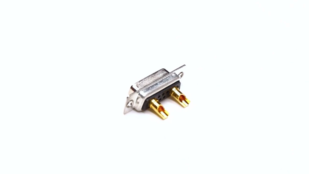 High Current D-Sub Female Connector | Gold Plated | Versatile and Reliable