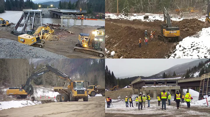 Crews work around the clock to repair B.C.’s Coquihalla Highway