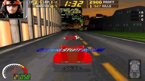 Carmageddon 1 + Splat Pack Win 7 64 DOSBOX