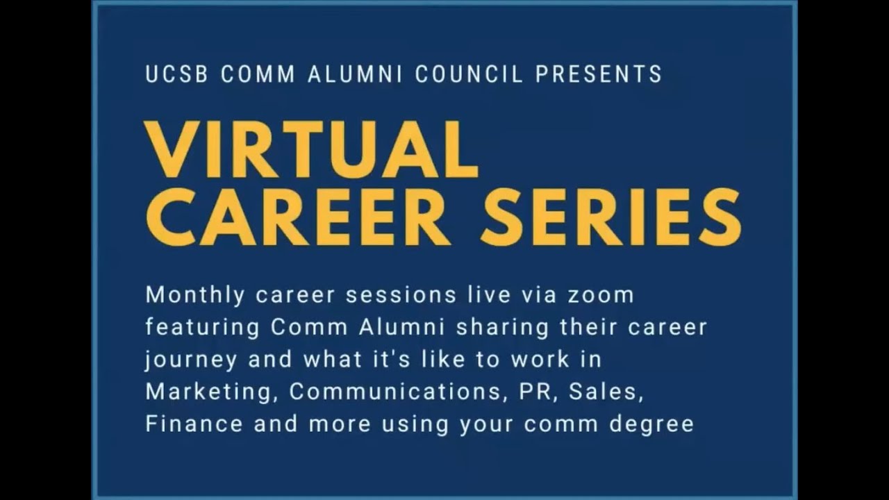 UCSB AC Virtual Career – Careers in Marketing & Product Management – Dylan Casey – 04 12 2023