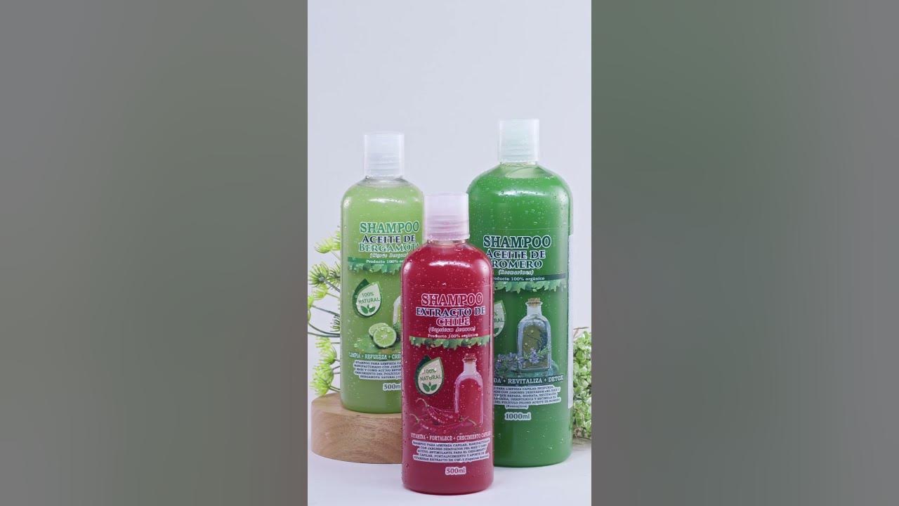 SHAMPOOS ORGANICOS DE VIVONATURAL CON EXTRACTOS NATURALES Y ACEITES VEGETALES PARA UN CABELLO