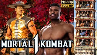 MK1 *MASTERY KUNG LAO* KLASSIC TOWER GAMEPLAY!! (JAX AS KAMEO) 1080p 60 FPS (MORTAL KOMBAT 1) MK12