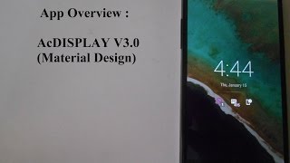 AcDisplay V3.0 (Material Design)