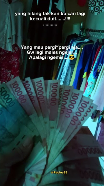 yang hilang takkan kucari LG kecuali duit