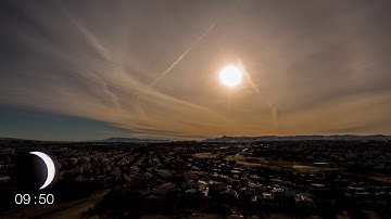 4K Solar Eclipse Timelapse in Iceland 2015