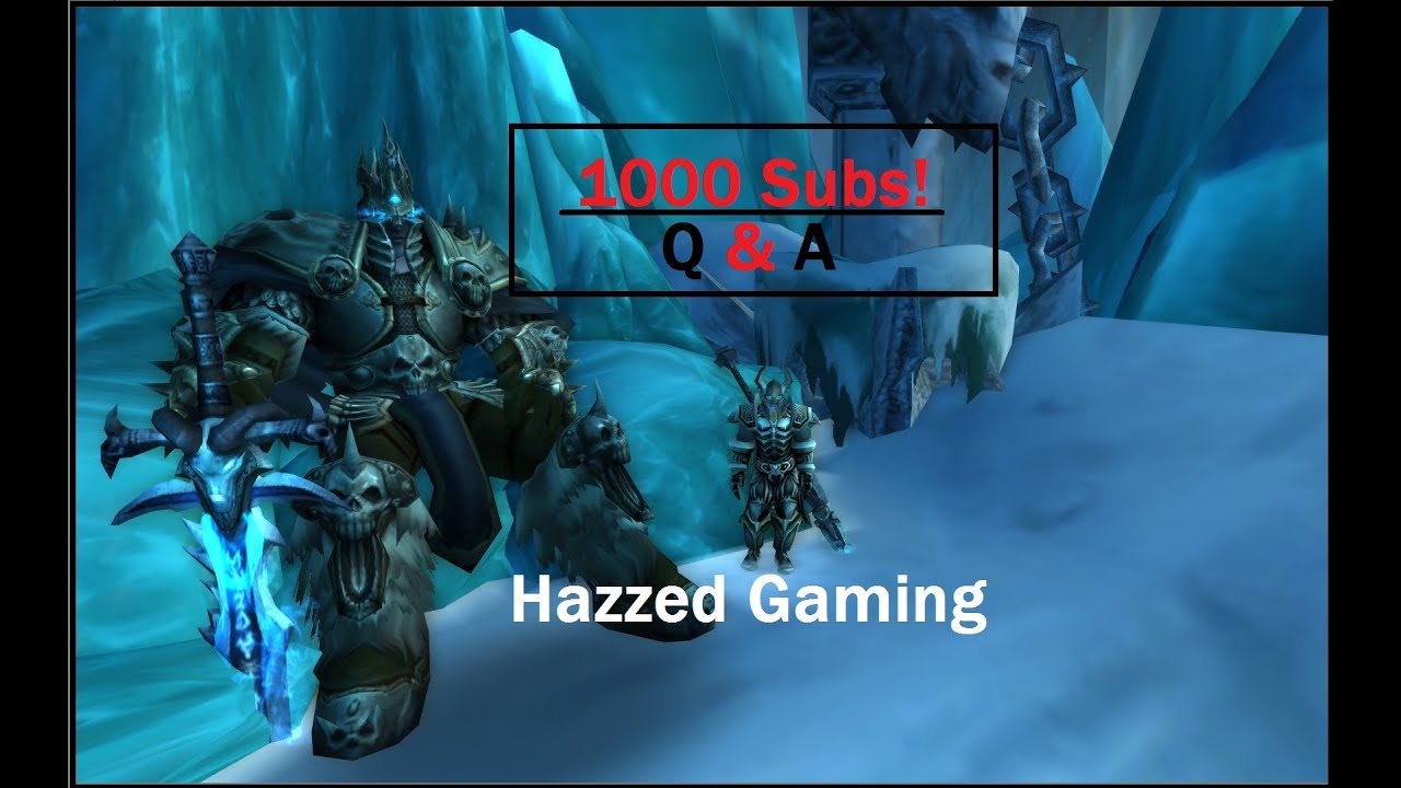 Hazzed Gaming - Q and A - 1000+ Subscribers!