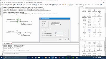 CHEMCAD 7 Heat Exchange Networks 1