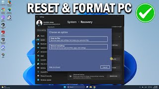 How To Reset Windows 10/11 and Format Your Laptop - Easy Fix