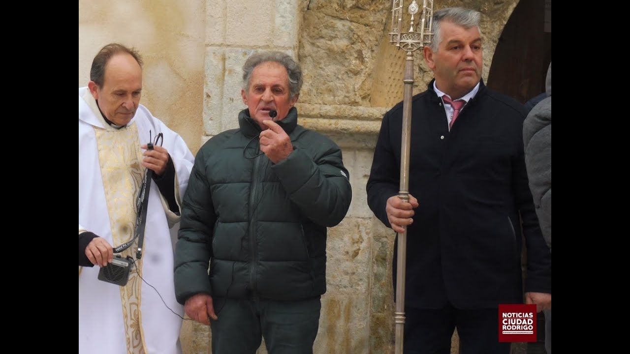 Bendición de animales y procesión de San Antón en la parroquia de San Andrés