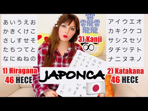 Video: Japonca Harflerin Isimleri Nelerdir